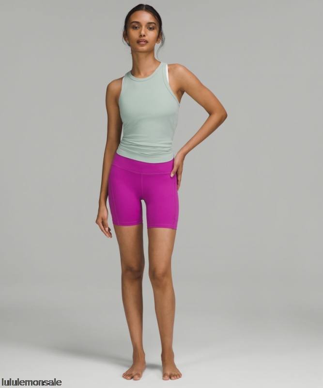 Lululemon Damen DELULU561 | Align Hüftlanges Tanktop Mit Racerback Online Nur Silberblau